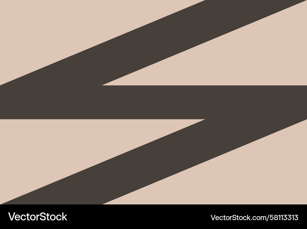 Brown Triangular Pattern Background Vector Image
