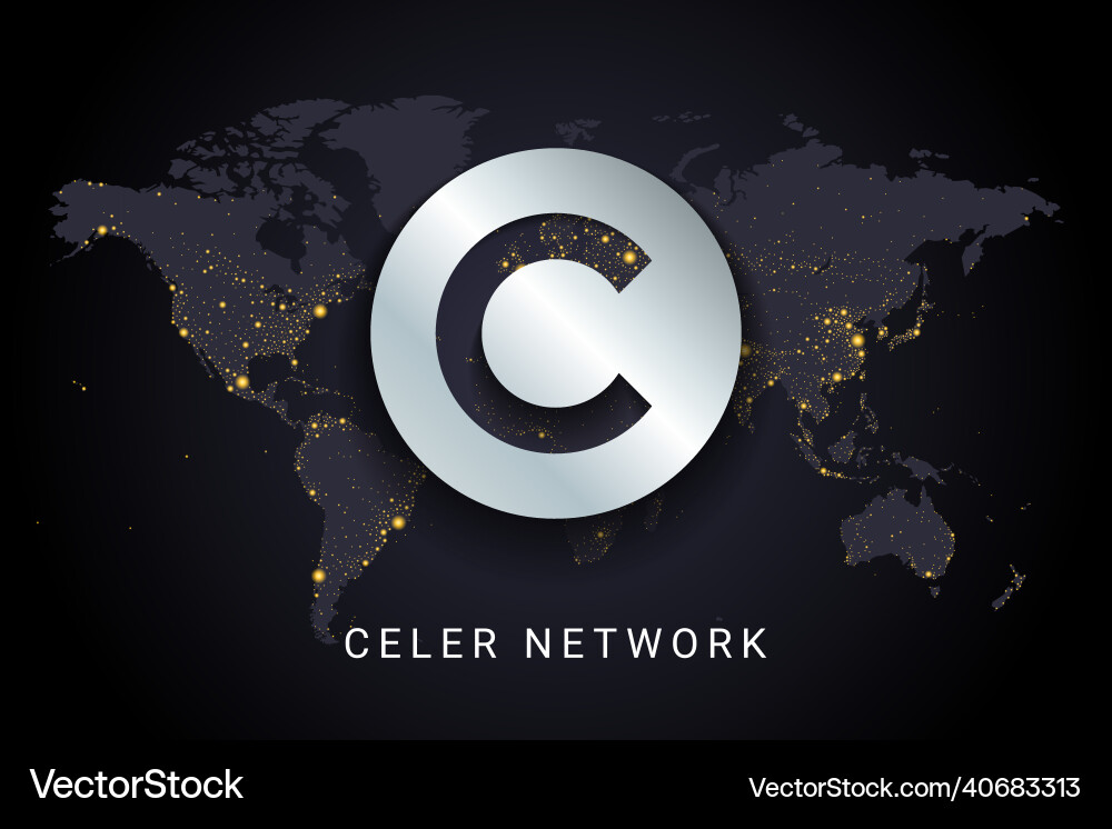 Crypto currency digital payment system blockchain vector image