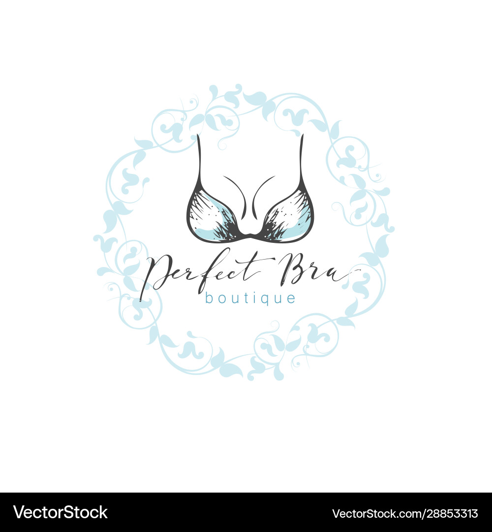 Emblem Frau Dessous Thema mit Briefing Emblem Frau Dessous Thema mit Briefing vektorbild