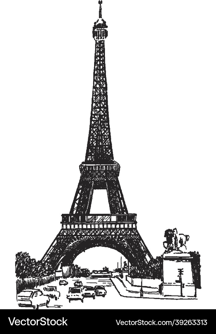 Famous monuments of architecture from around Vector Image