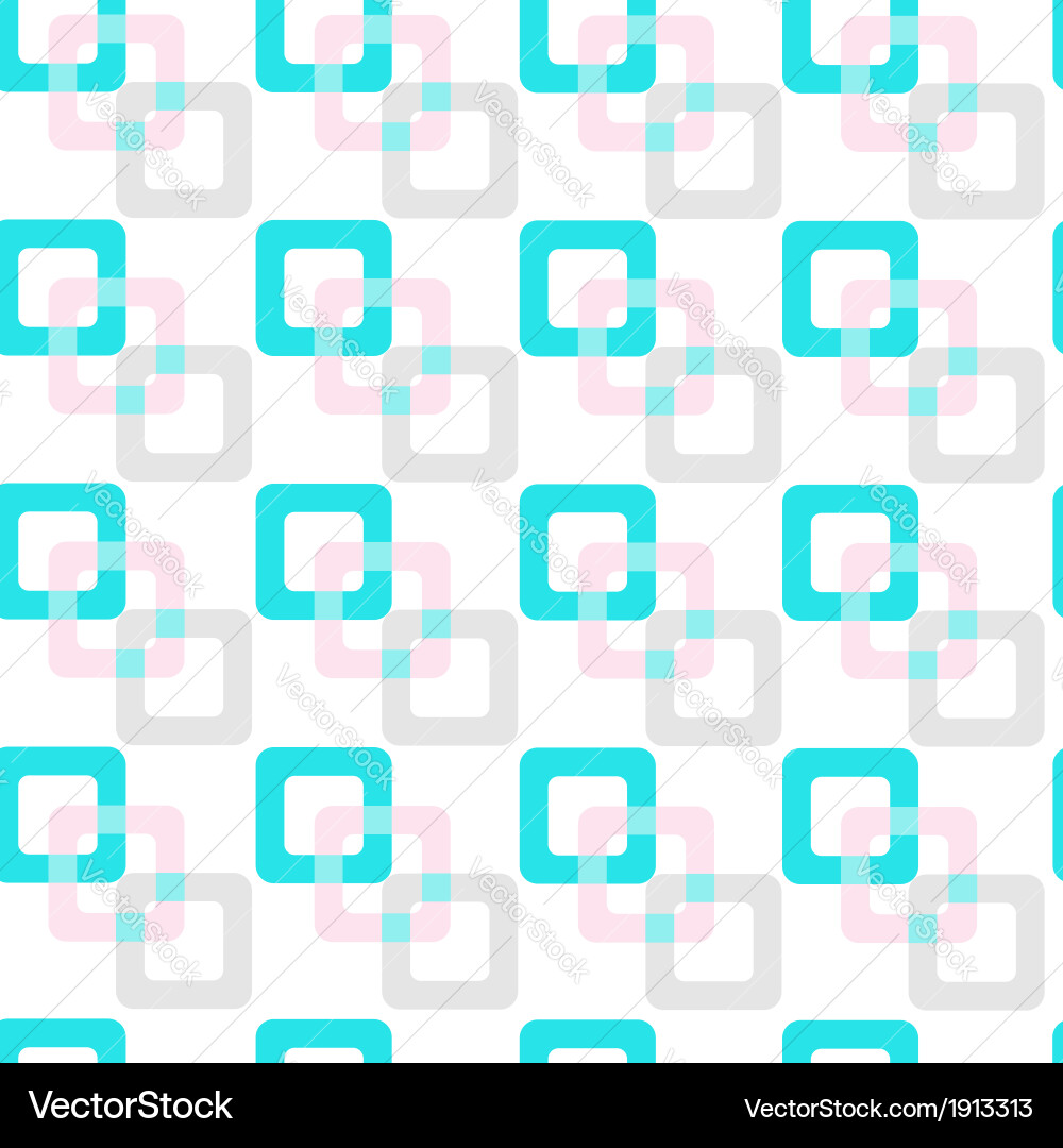 Geometric Square Pattern Vector Image