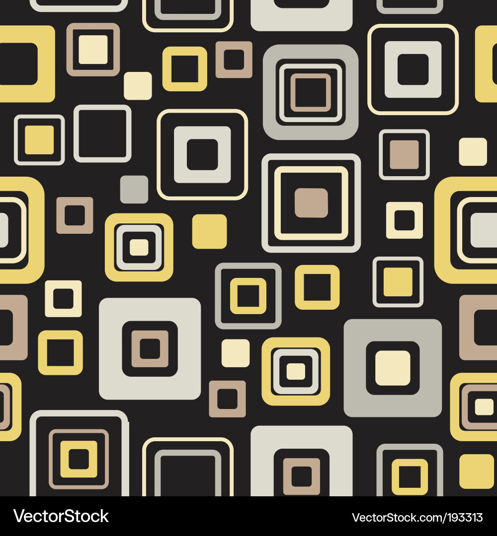 Geometric Square Pattern vector image