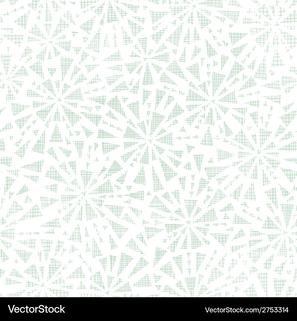 Abstract Triangles Textile Pattern Vector Image