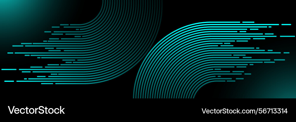 Dark abstract background with glowing lines speed Dark abstract background with glowing lines speed vector image