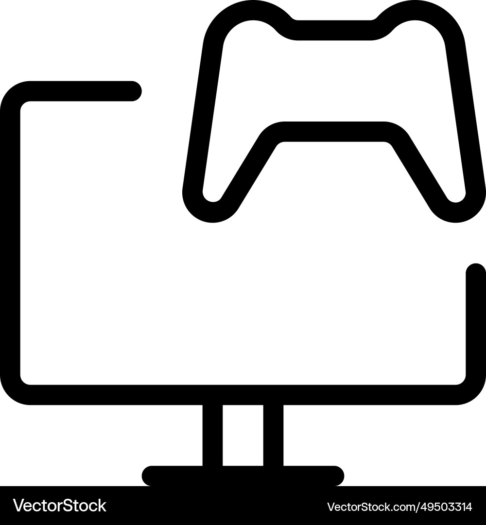 Monitor gaming performance for an optimal vector image