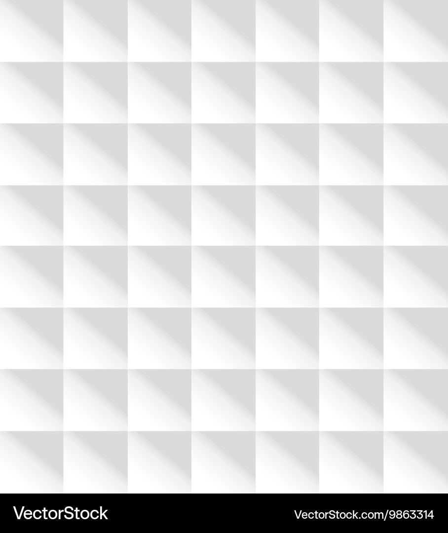 White square seamless pattern background texture vector image