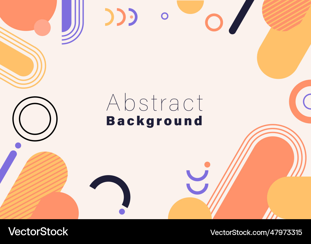 Abstract geometric background shape Abstract geometric background shape vector image