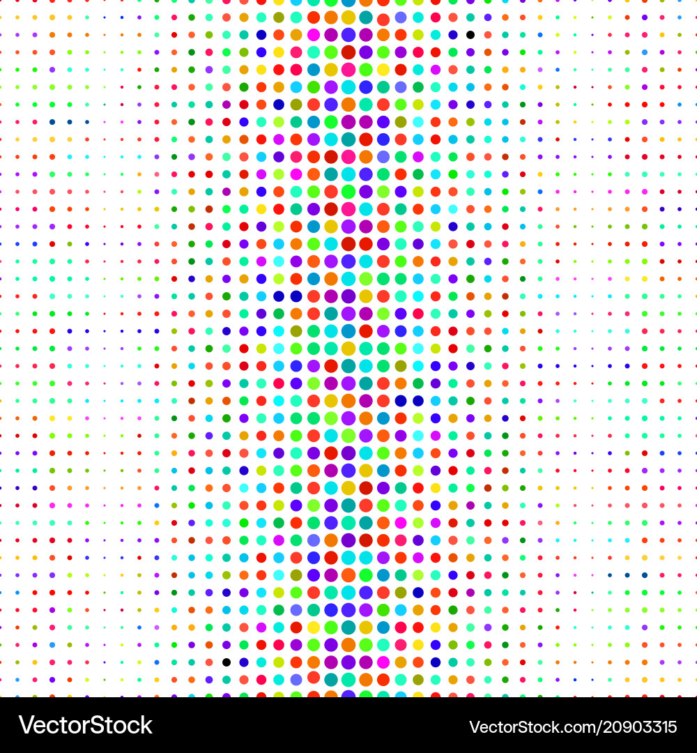 Abstract pattern with dots vector image