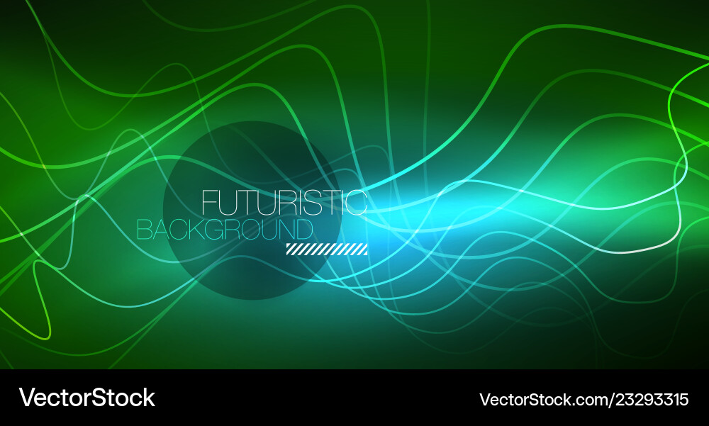 Abstract shiny glowinng color wave design element Abstract shiny glowinng color wave design element Vector Image