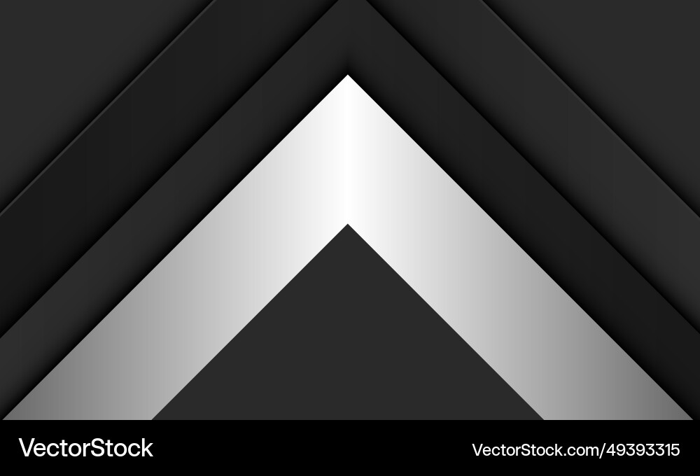 Arrow overlapping layer with lighting background Arrow overlapping layer with lighting background vector image