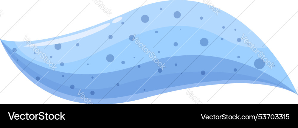 Blue wave splashing and forming abstract shape Blue wave splashing and forming abstract shape Vector Image