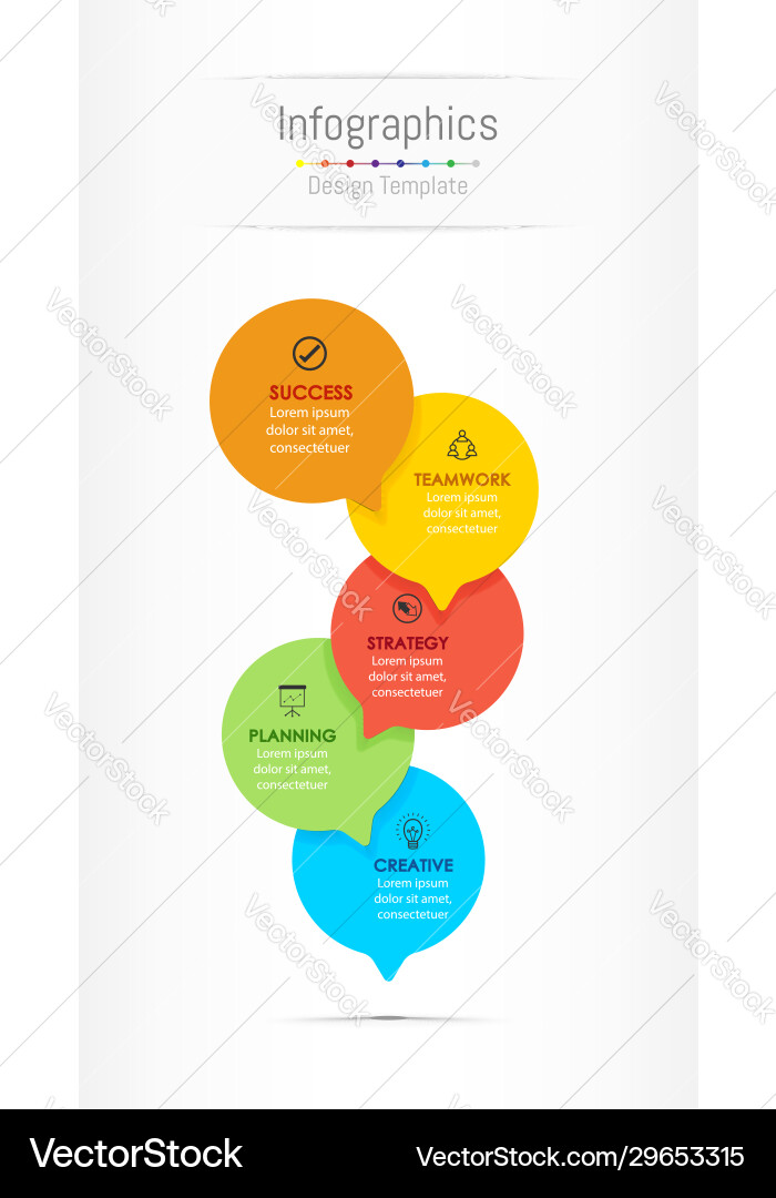 Business Infographic Elements - Data Visualization Vector Image