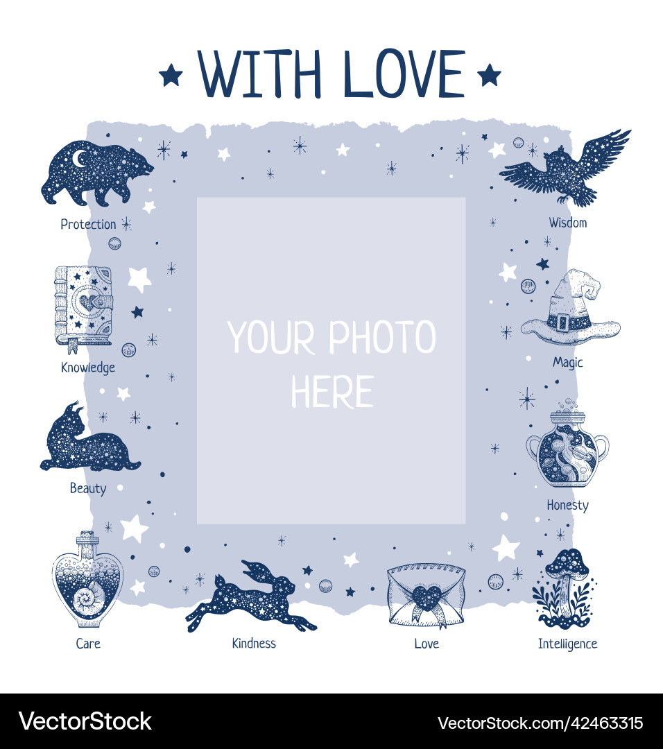 Frame background design photo Frame background design photo vector image