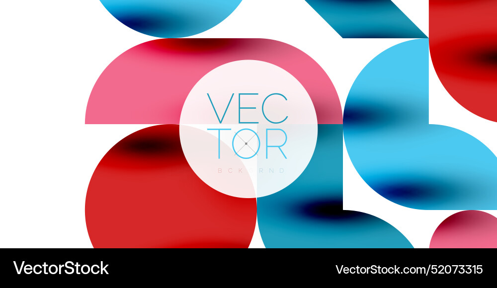 Shadow effect shiny circles and round triangles Shadow effect shiny circles and round triangles Vector Image