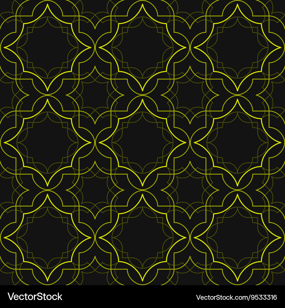 Art deco linear pattern Vector Image