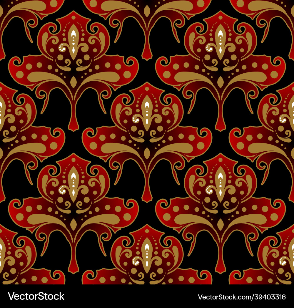 Batik pattern design Batik pattern design vector image