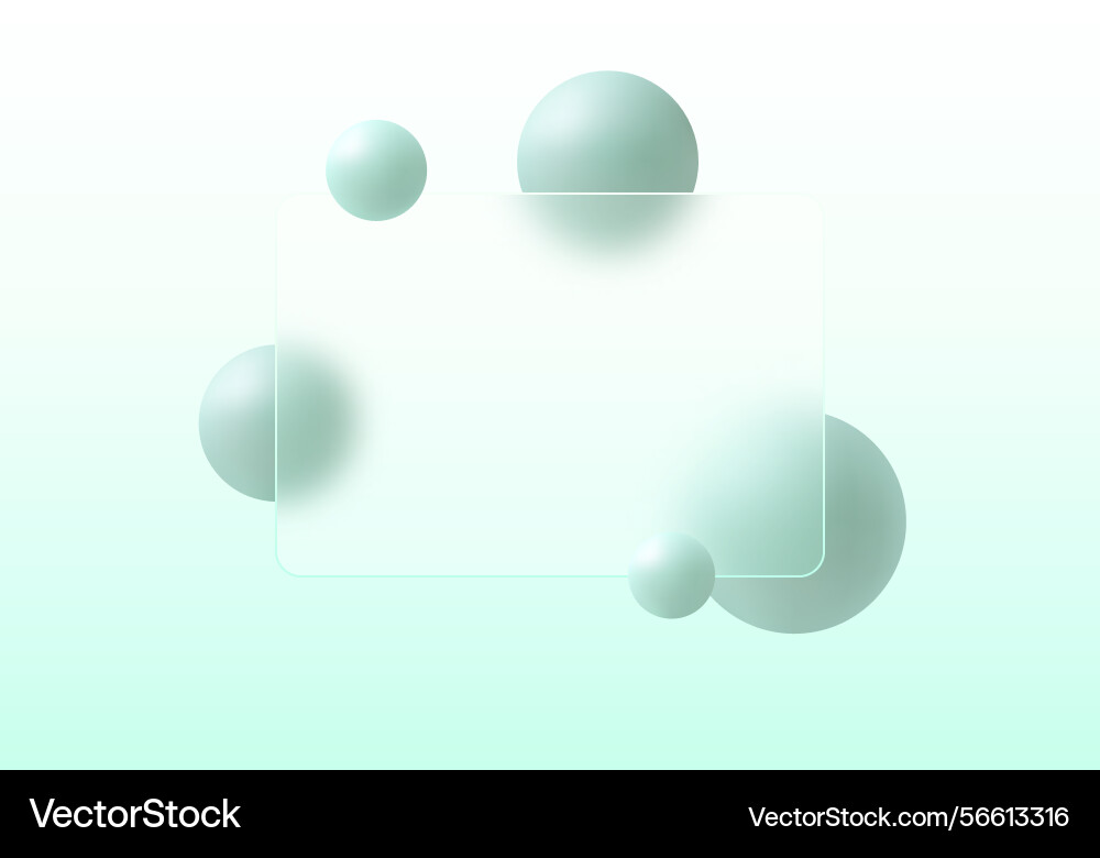 Glass morphism abstract layout with translucent Glass morphism abstract layout with translucent vector image
