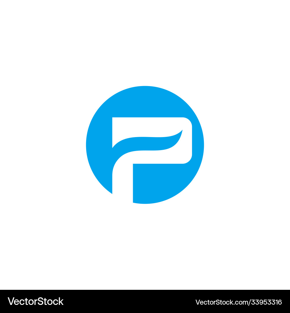 P Letter Logo Design mit kreativen modernen trendy P Letter Logo Design mit kreativen modernen trendy vektorbild