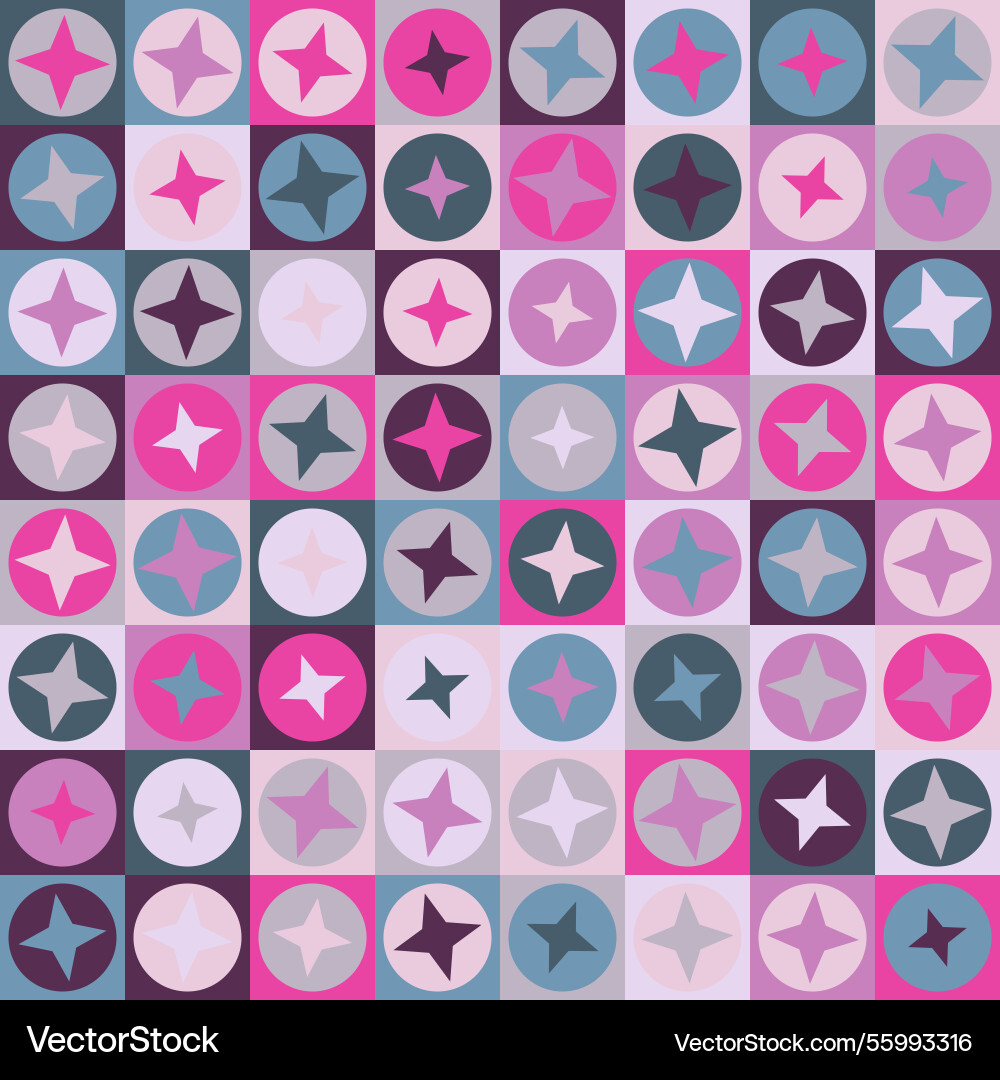 Seamless colorful geometric pattern abstract Vector Image