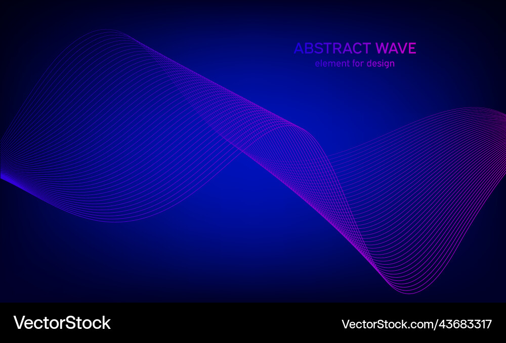 Abstract wave element for design digital Abstract wave element for design digital vector image