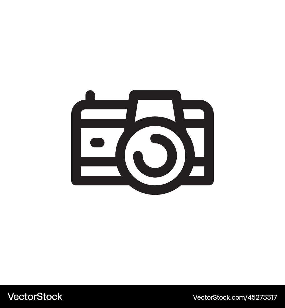 Digital camera icon computer component Digital camera icon computer component vector image