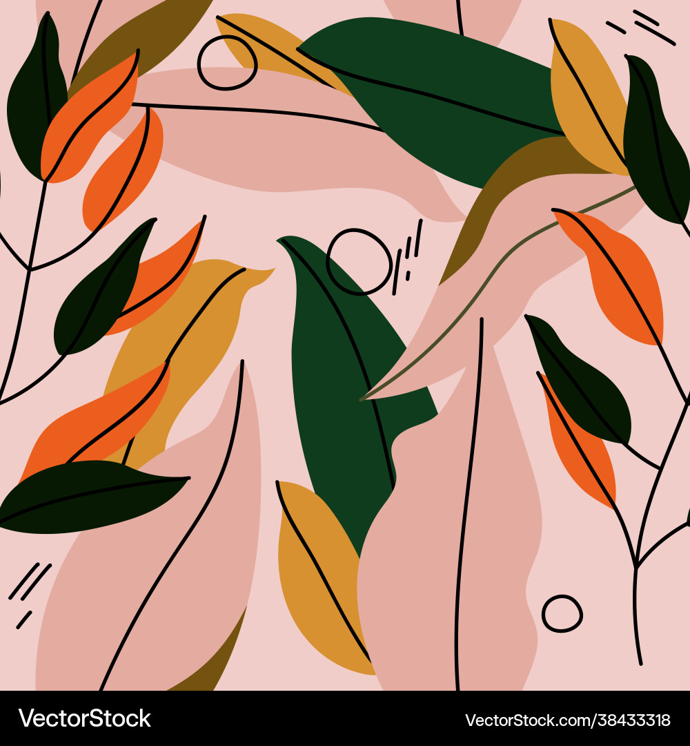Abstract seamless pattern Vector Image