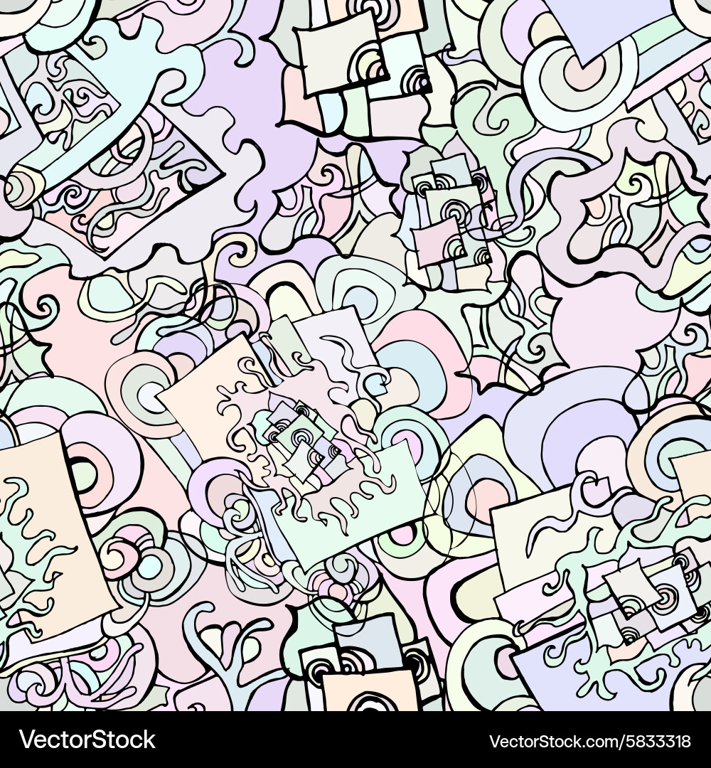 Abstract seamless pattern Vector Image
