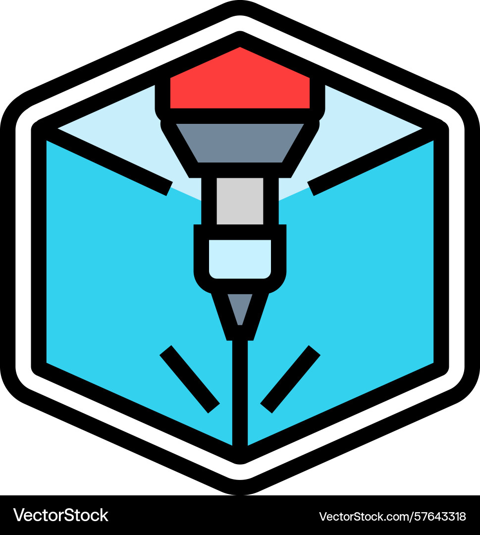 Custom engravable color icon Custom engravable color icon Vector Image