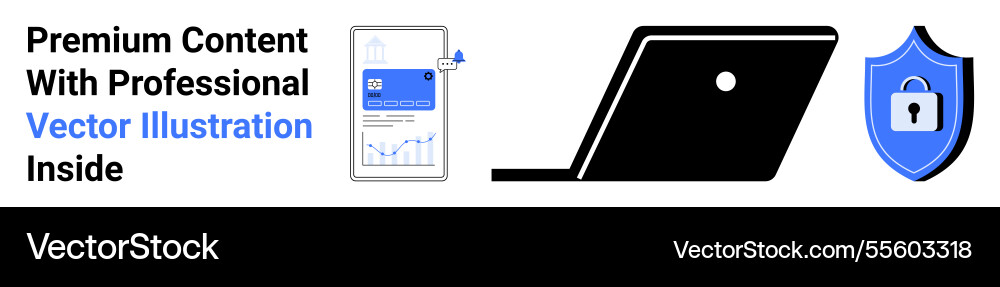 Digital security and data access with professional Digital security and data access with professional vector image