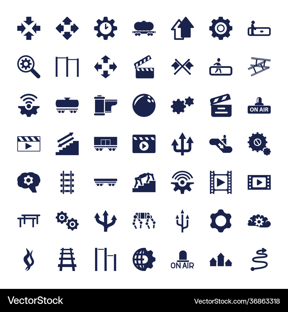 Motion icons (36863318) – Free Vector | VectorStock
