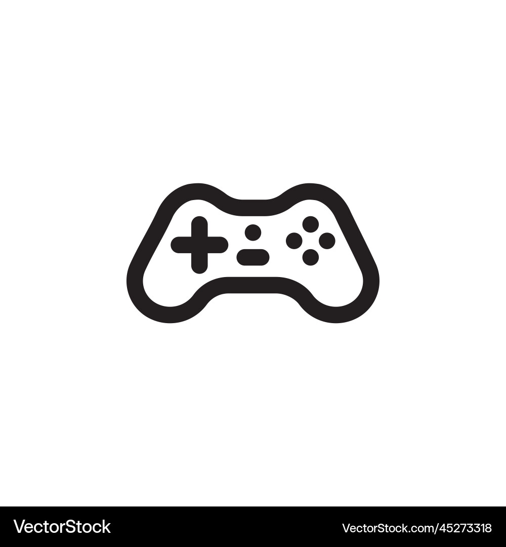 Stick game icon computer component outline Stick game icon computer component outline vector image