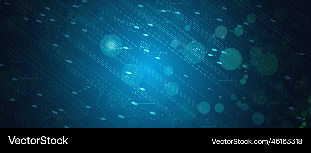 Technology data background idea of global Technology data background idea of global vector image
