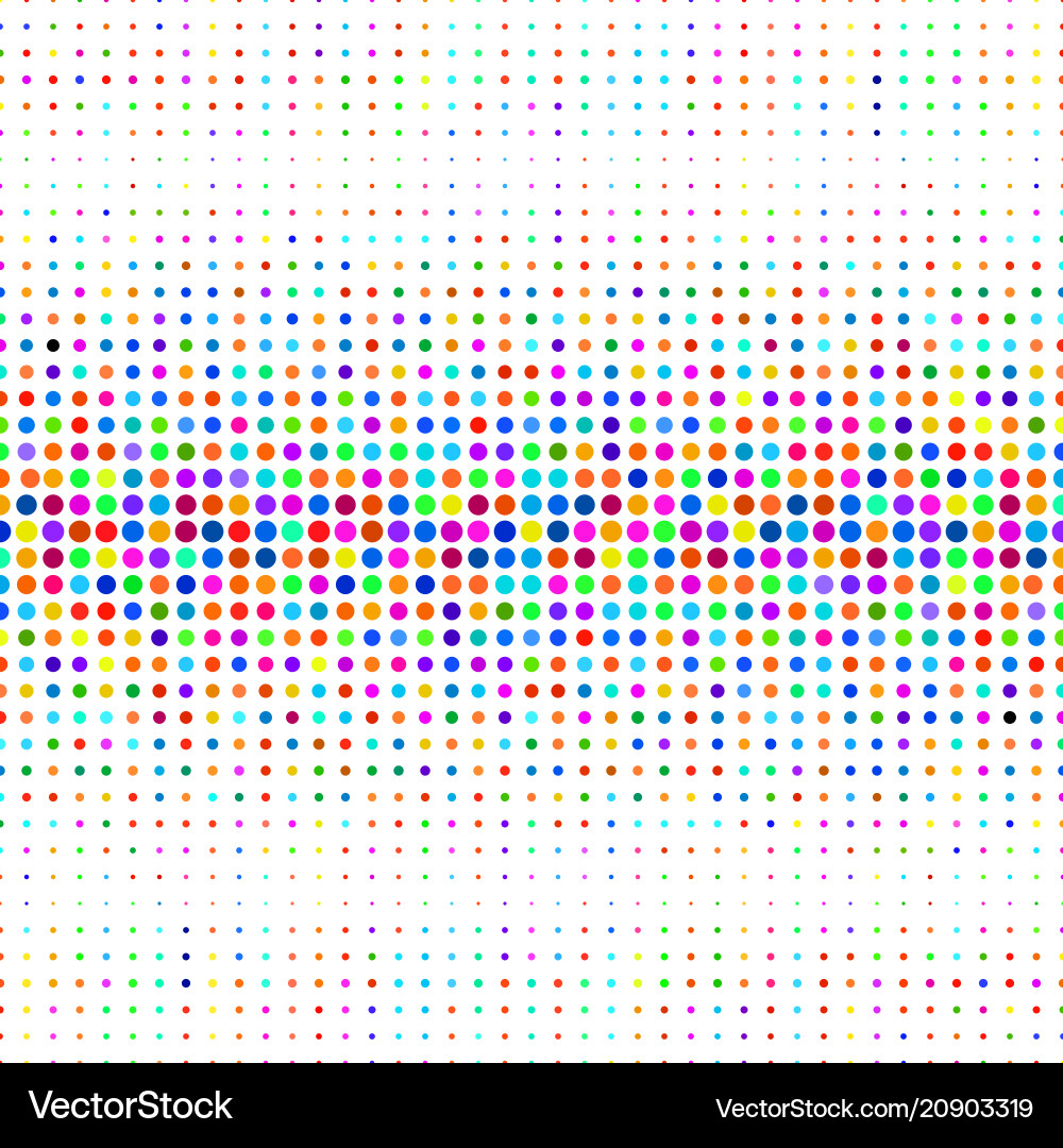 Abstract pattern with dots vector image