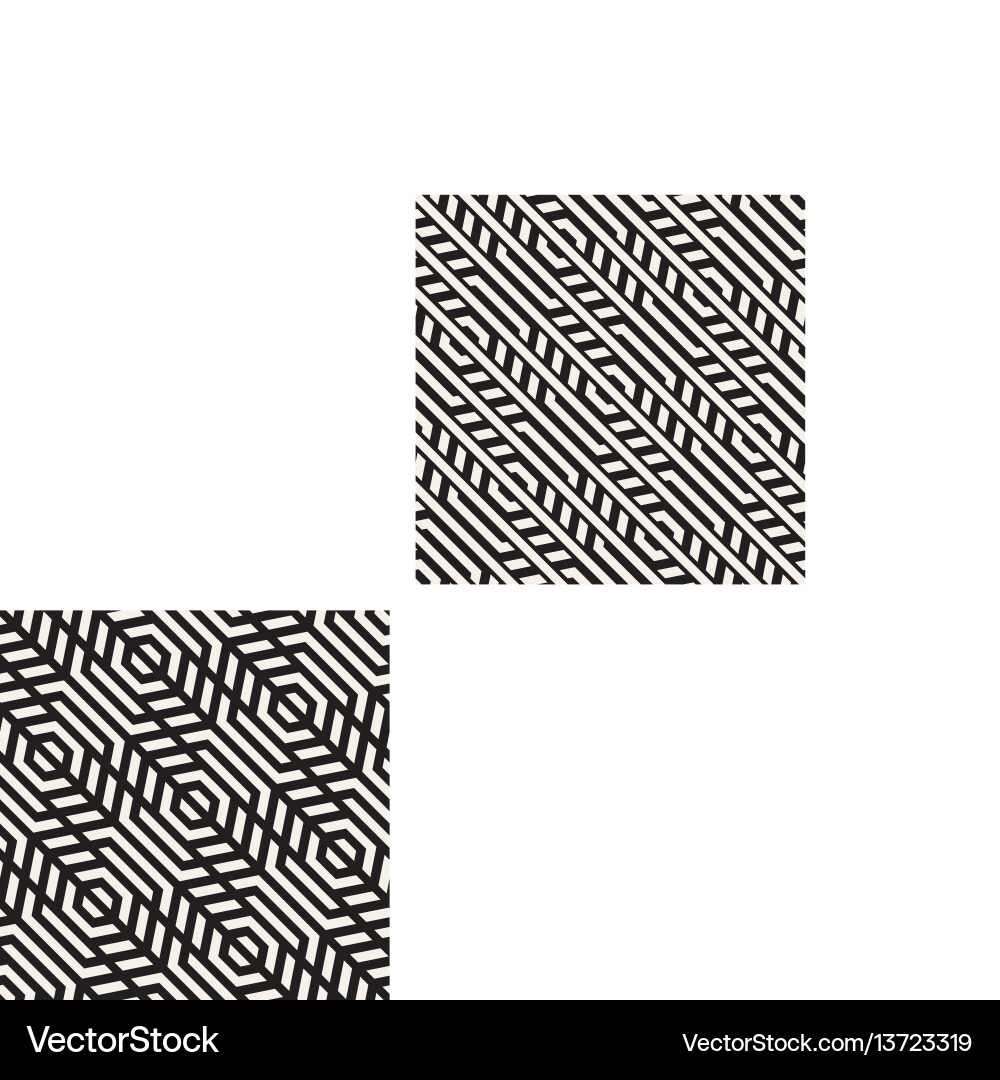 Geometric Lattice Pattern Vector Image
