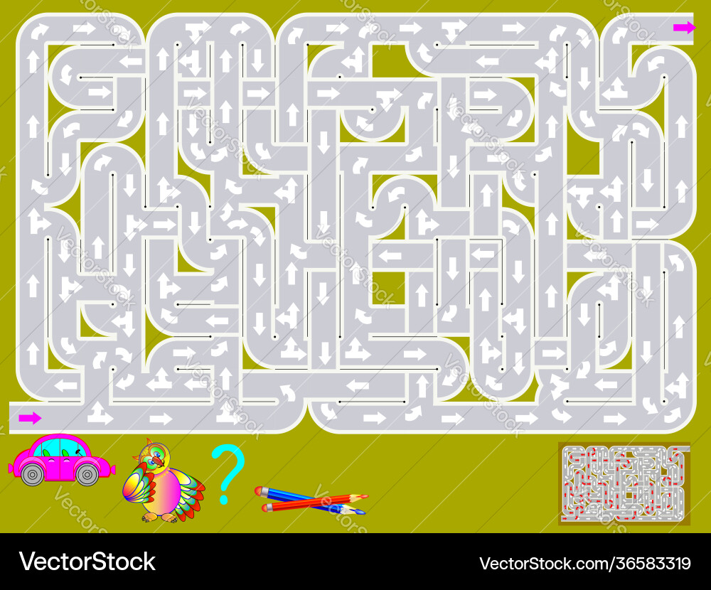 Logic puzzle game with labyrinth need to draw Logic puzzle game with labyrinth need to draw vector image