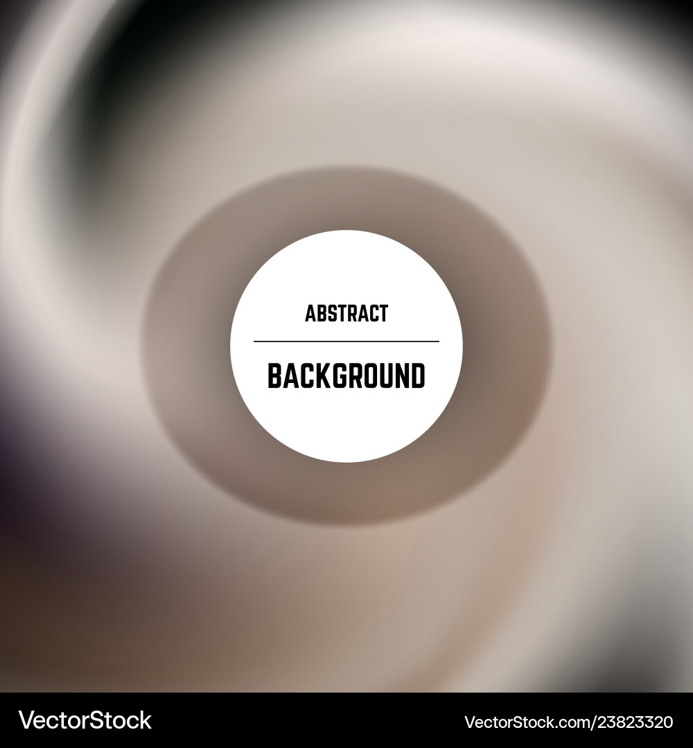 Abstract monochrome background with swirl effect Vector Image
