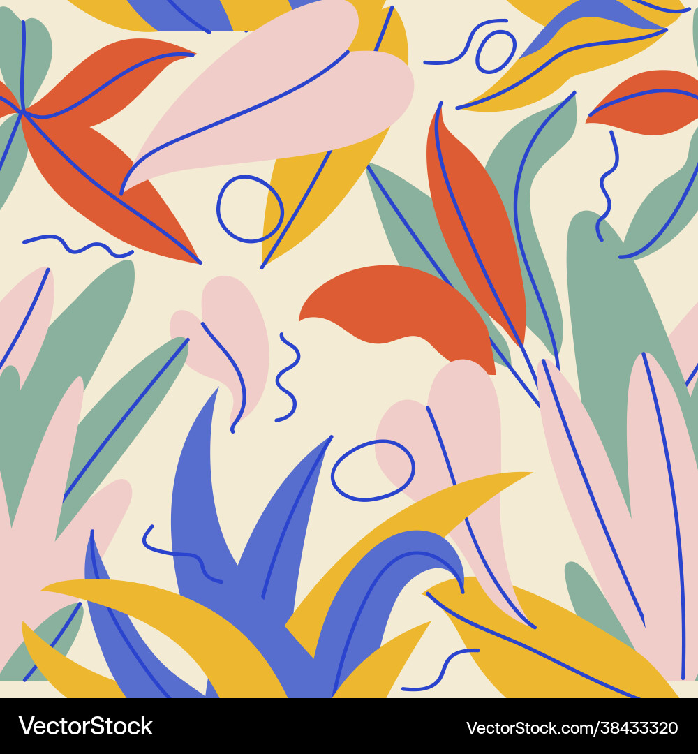 Abstract seamless pattern Abstract seamless pattern vector image