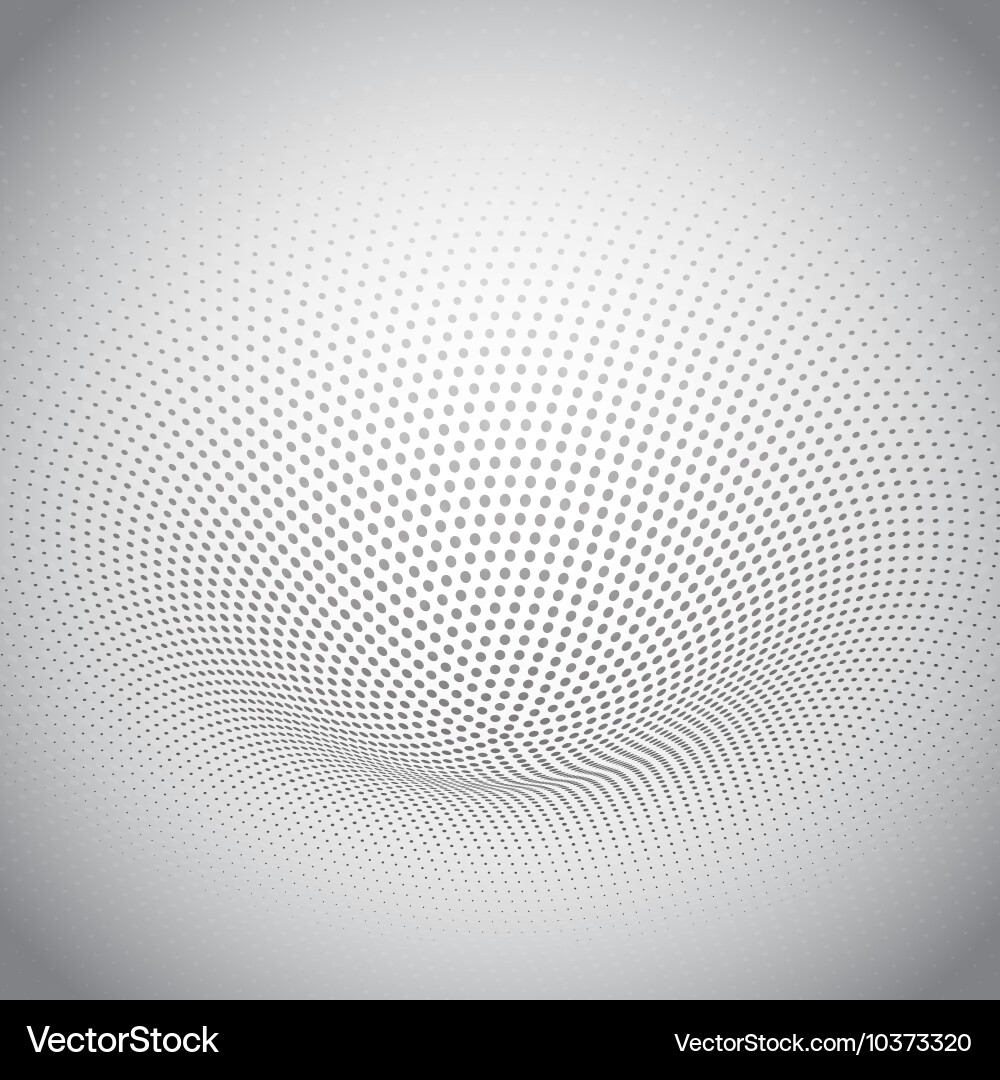 Modern background with abstract halftone dots vector image