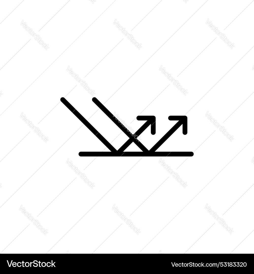 Reflect Icon isoliert auf weißem Hintergrund Reflect Icon isoliert auf weißem Hintergrund vektorbild