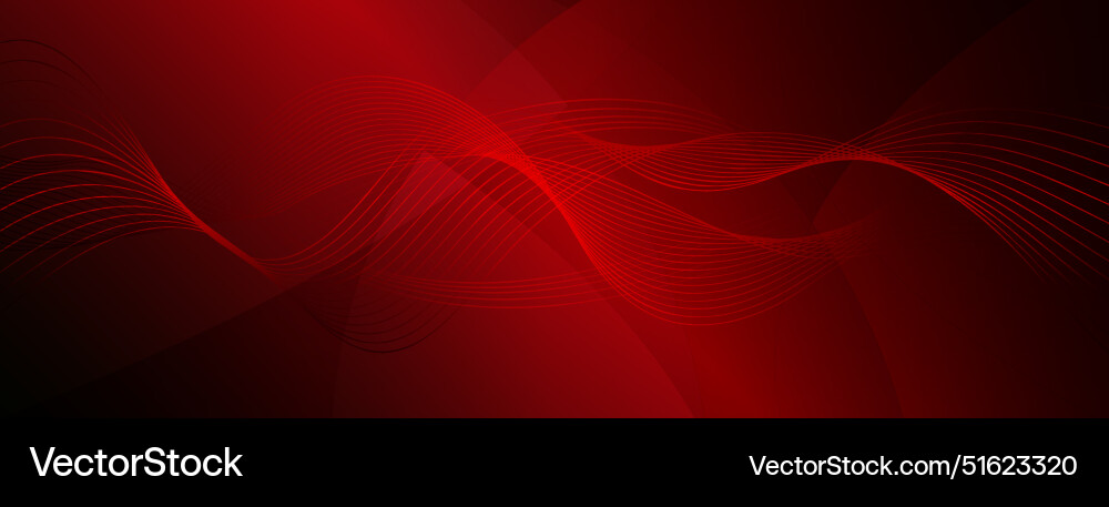 Shapes created with lines in the space Vector Image
