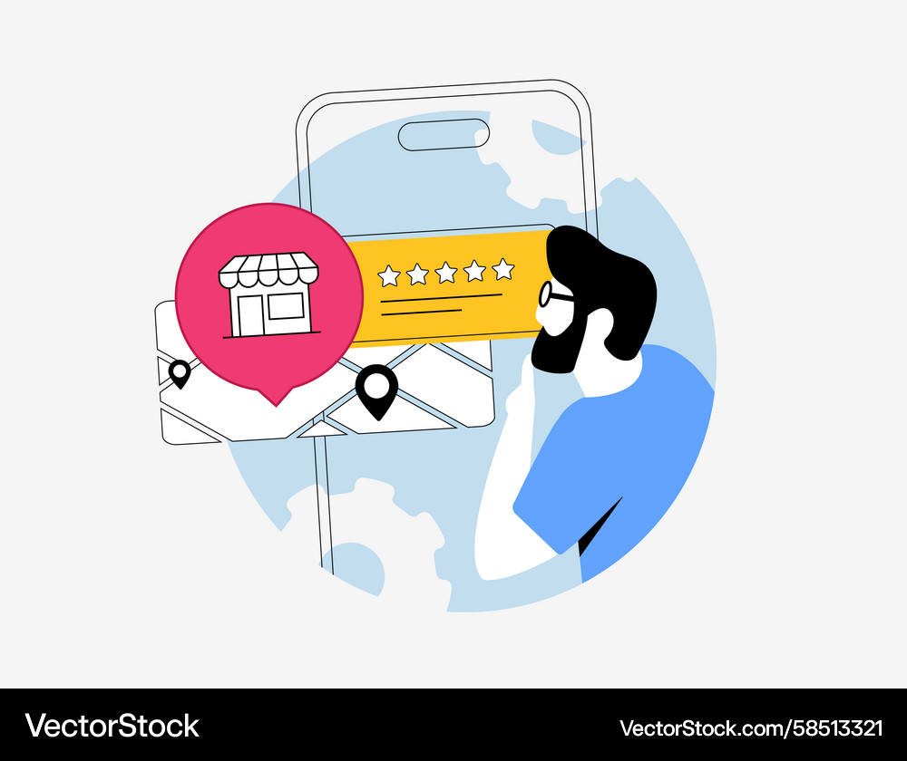 Brand Reputation Monitoring Dashboard Vector Image