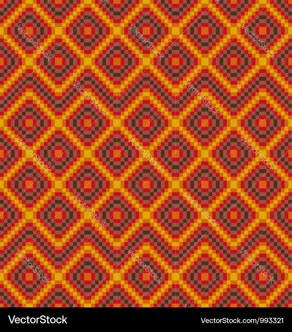 Inca Pattern Mosaic vector image