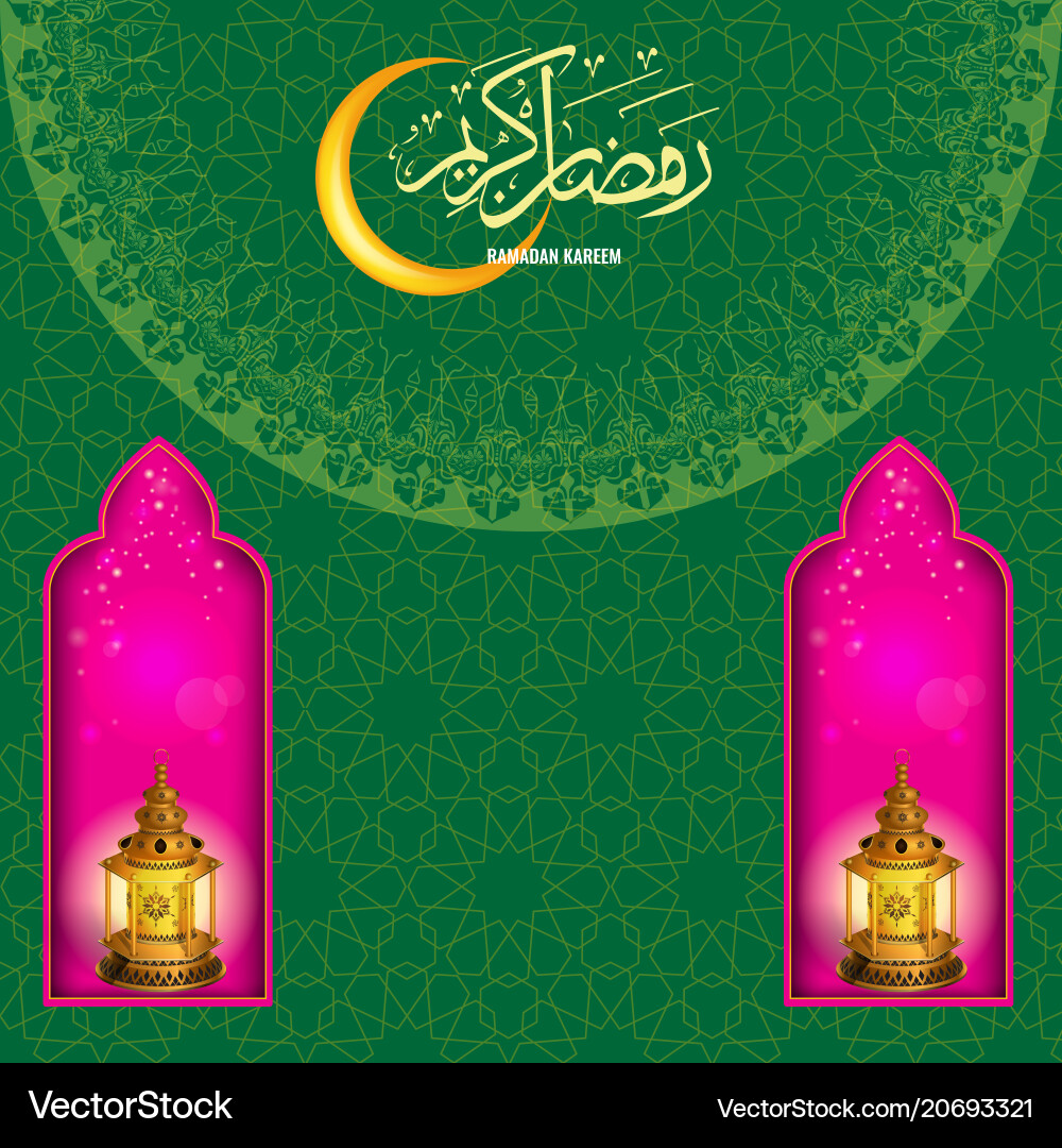 Ramadan kareem oder leyletul qadr poster Gruß Ramadan kareem oder leyletul qadr poster Gruß vektorbild