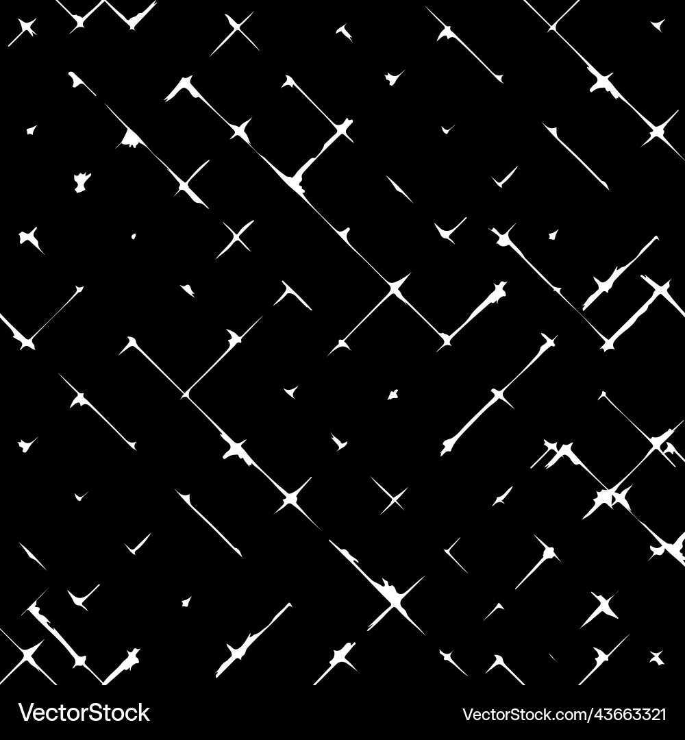 Seamless pattern of irregular abstract grid vector image