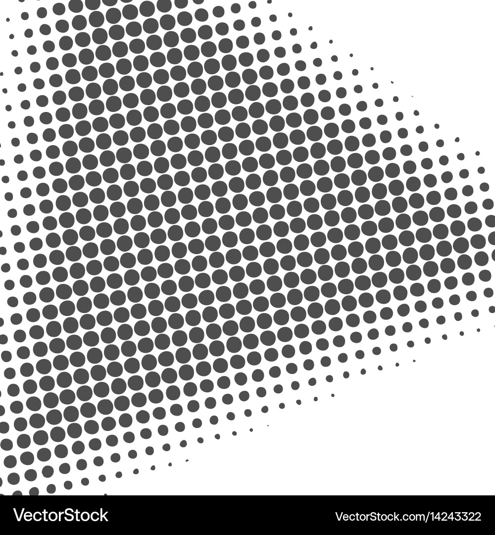 Abstract background with half tone effect vector image