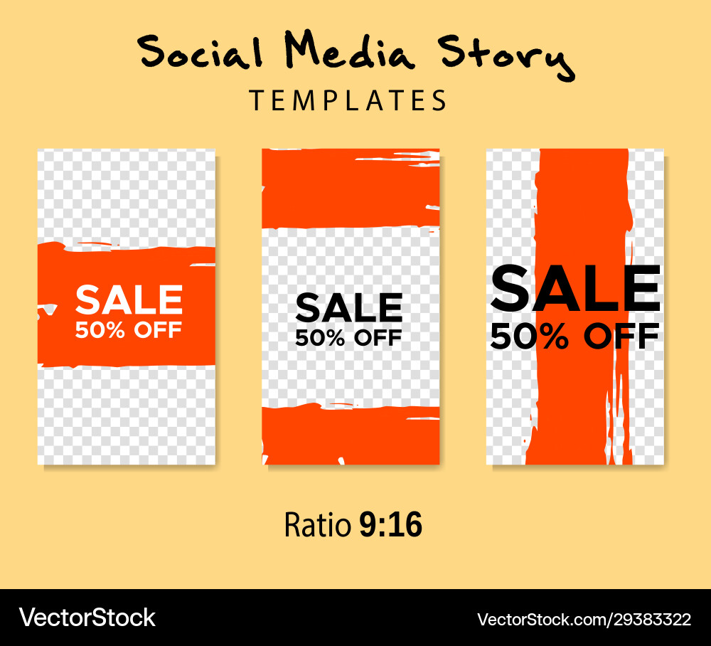 Grunge minimal shape template set design elements Grunge minimal shape template set design elements vector image
