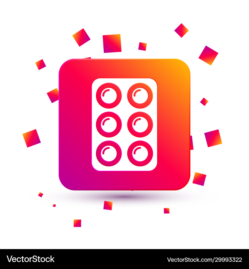 Weiße Aquarellfarben in Box Icon isoliert Weiße Aquarellfarben in Box Icon isoliert vektorbild