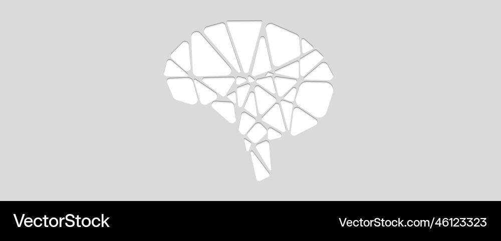 Conceptual technology of artificial intelligence Conceptual technology of artificial intelligence vector image