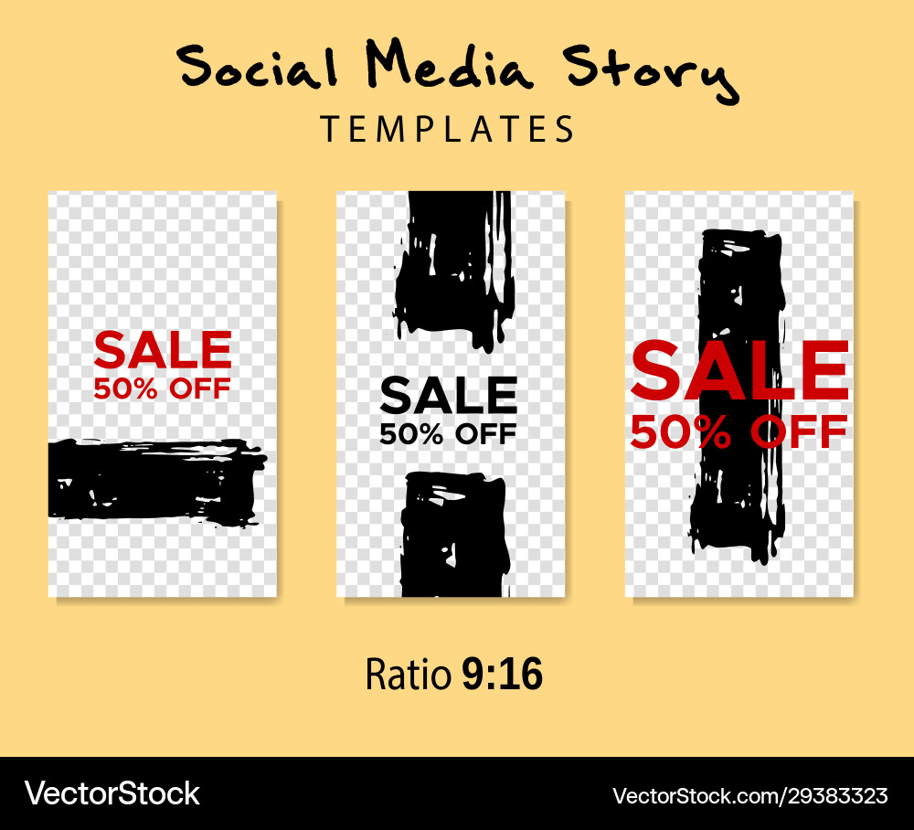 Grunge minimal shape template set design elements Grunge minimal shape template set design elements vector image