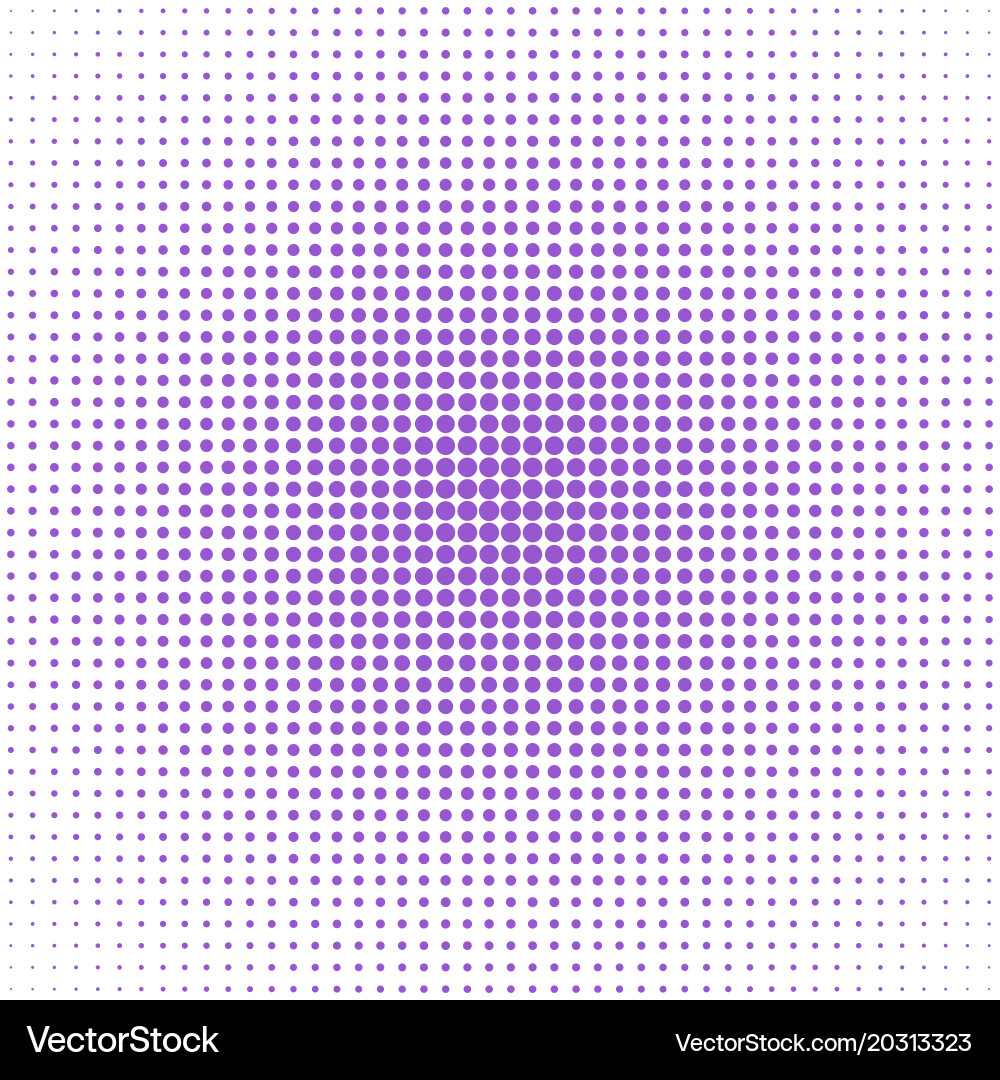 Retro halftone circle pattern background design vector image